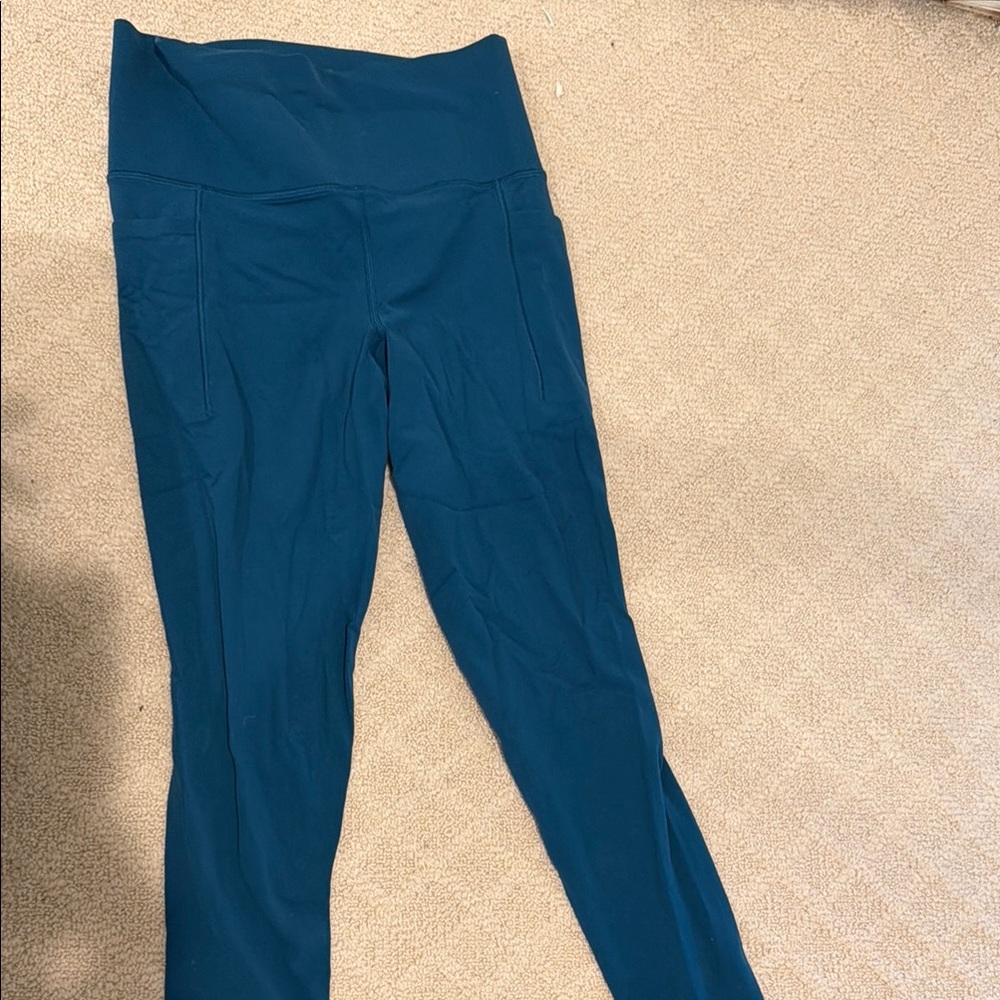 Athleta Teal Leggings
